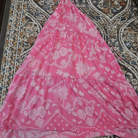 Vestique Pink Maxi Dress - Picture 7 of 12